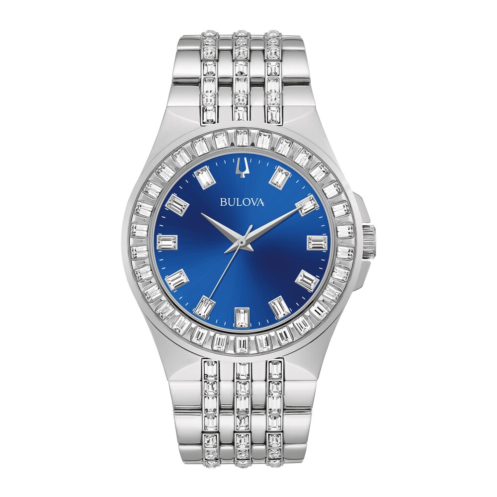 Bulova Crystal Men's Watch 96A254 RSifokTY Bulova Crystal Men's Watch 96A254 RSifokTY
