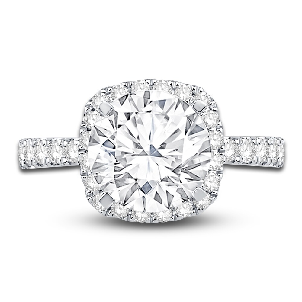Engagement Ring 5/8 ct tw Round 14K White Gold RYFfy0et Engagement Ring 5/8 ct tw Round 14K White Gold RYFfy0et
