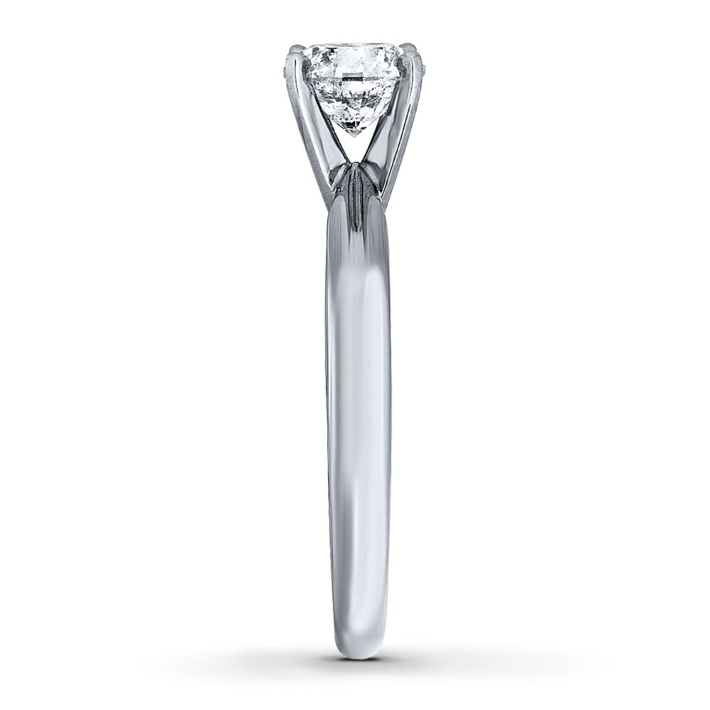 Diamond Solitaire Ring 1 carat Round-cut 14K White Gold (I2/I) Sq5jhcvo Diamond Solitaire Ring 1 carat Round-cut 14K White Gold (I2/I) Sq5jhcvo