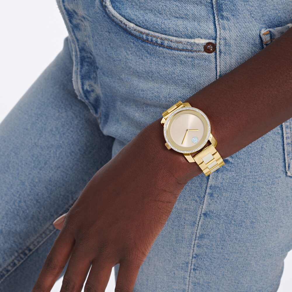 Movado BOLD Iconic Women\'s Watch 3600785 SsnzE3Va Movado BOLD Iconic Women\'s Watch 3600785 SsnzE3Va