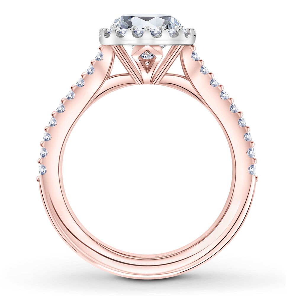 Scott Kay Diamond Ring Setting 3/8 ct tw Round 14K Rose Gold TBjlHknw Scott Kay Diamond Ring Setting 3/8 ct tw Round 14K Rose Gold TBjlHknw