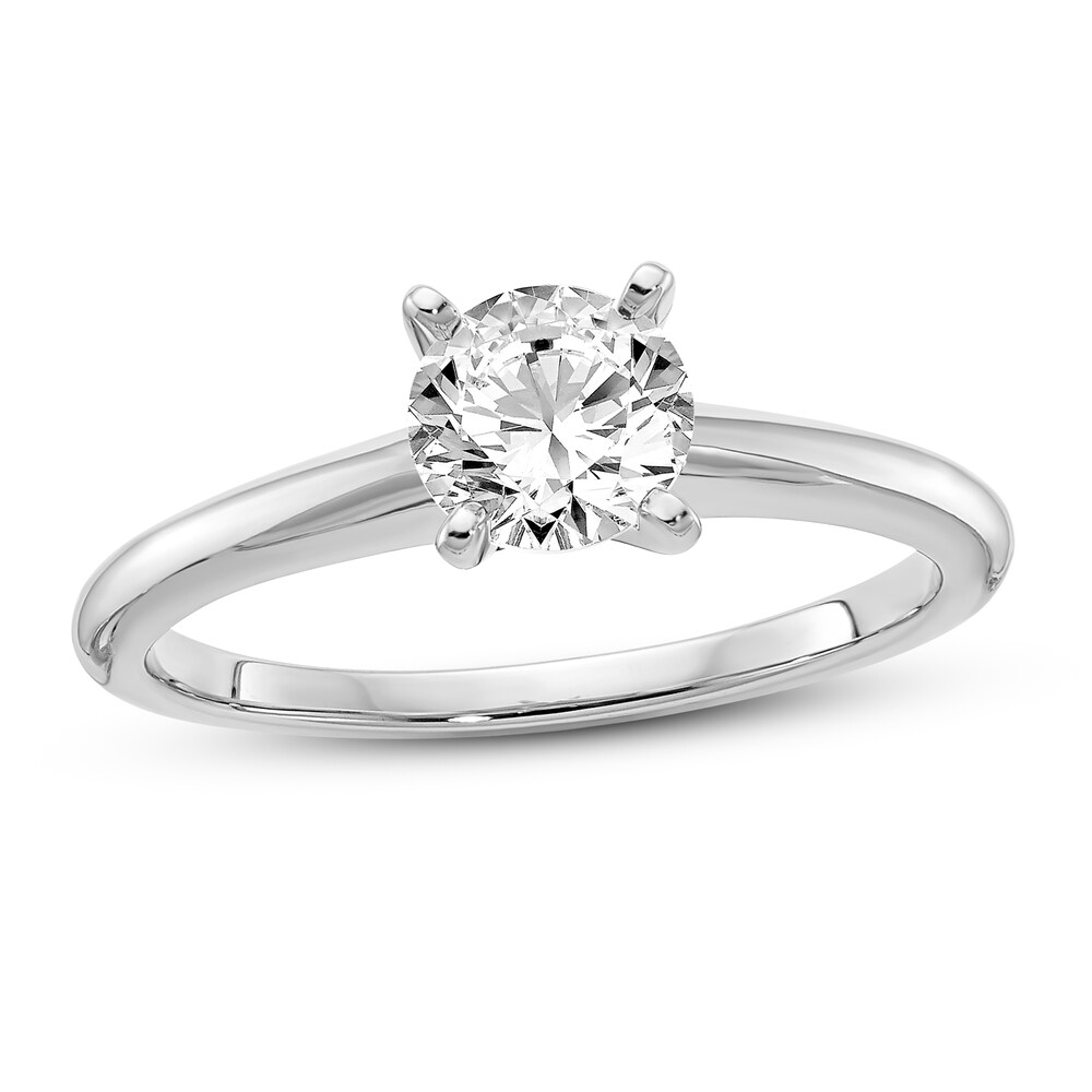 Diamond Solitaire Engagement Ring 3/4 ct tw Round 14K White Gold (I1/I) TfkpQ6Zf Diamond Solitaire Engagement Ring 3/4 ct tw Round 14K White Gold (I1/I) TfkpQ6Zf