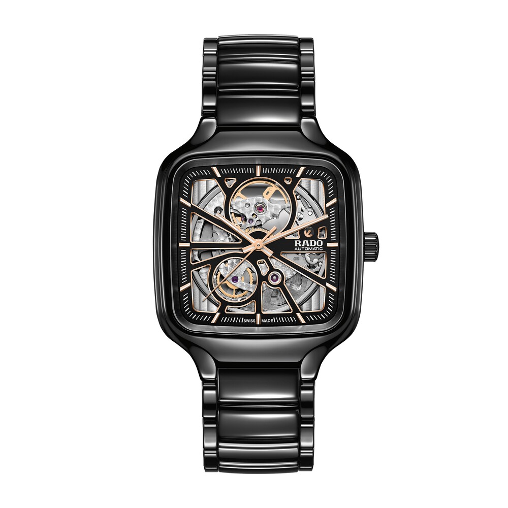 Rado True Square Open Heart Automatic Watch R27086162 TzjOGoqt Rado True Square Open Heart Automatic Watch R27086162 TzjOGoqt