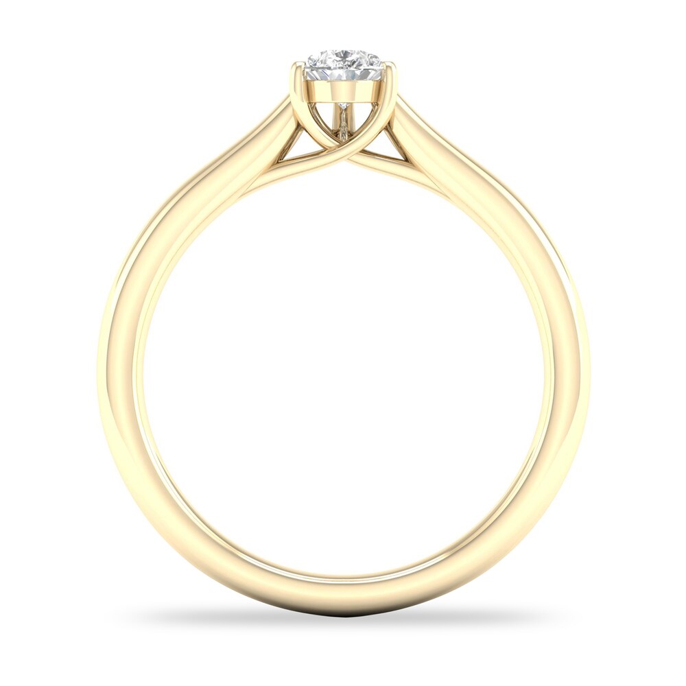 Diamond Solitaire Ring 1/3 ct tw Pear-shaped 14K Yellow Gold (SI2/I) U9cvkWNd Diamond Solitaire Ring 1/3 ct tw Pear-shaped 14K Yellow Gold (SI2/I) U9cvkWNd