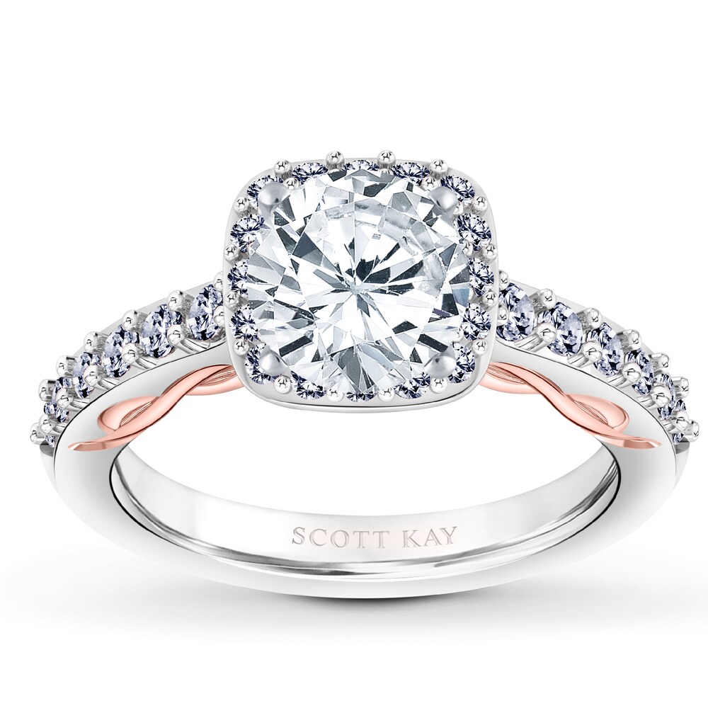 Scott Kay Ring Setting 1/2 ct tw Diamonds 14K Two-Tone Gold UcbiTgpw Scott Kay Ring Setting 1/2 ct tw Diamonds 14K Two-Tone Gold UcbiTgpw