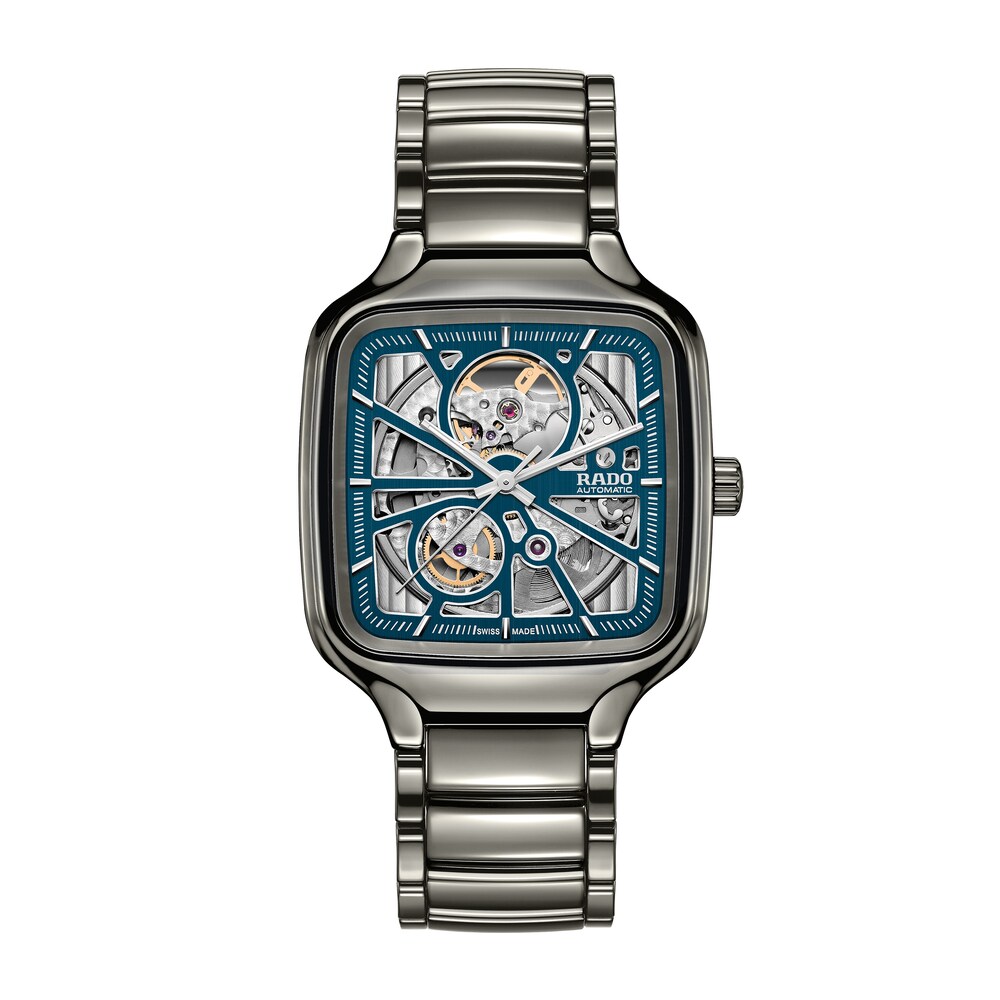 Rado True Square Open Heart Automatic Watch R27083202 UpcaLft1 Rado True Square Open Heart Automatic Watch R27083202 UpcaLft1