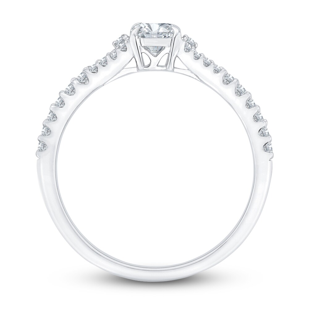 Diamond Engagement Ring 5/8 ct tw Round 14K White Gold V8fzb2ed Diamond Engagement Ring 5/8 ct tw Round 14K White Gold V8fzb2ed