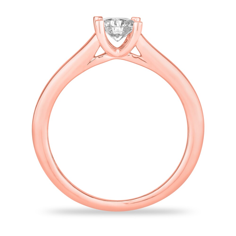 Diamond Solitaire Engagement Ring 1/2 ct tw Princess-cut 14K Rose Gold (I2/I) VcBuHaH4 Diamond Solitaire Engagement Ring 1/2 ct tw Princess-cut 14K Rose Gold (I2/I) VcBuHaH4