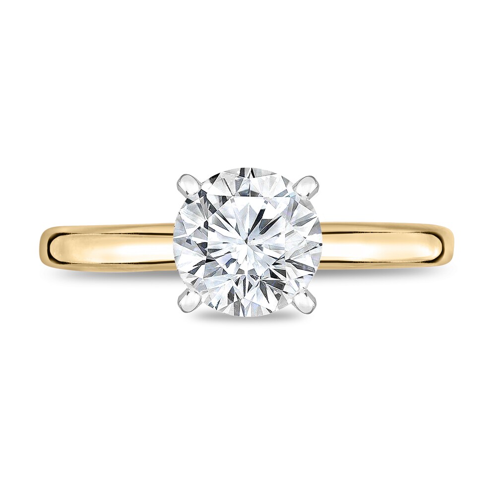 Diamond Solitaire Ring 3/4 ct tw Round 14K Yellow Gold (I1/I) Vg9een3y Diamond Solitaire Ring 3/4 ct tw Round 14K Yellow Gold (I1/I) Vg9een3y