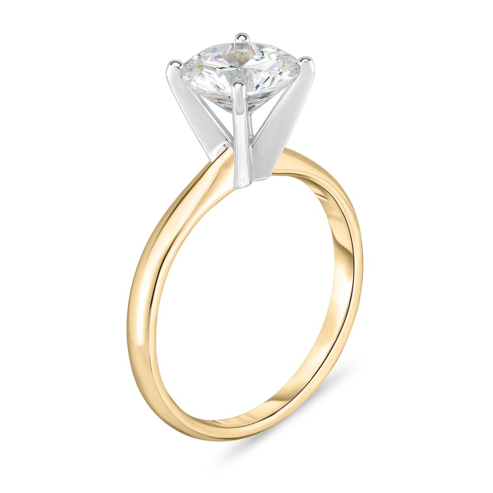 Diamond Solitaire Ring 3/4 ct tw Round 14K Yellow Gold (I1/I) Vg9een3y Diamond Solitaire Ring 3/4 ct tw Round 14K Yellow Gold (I1/I) Vg9een3y