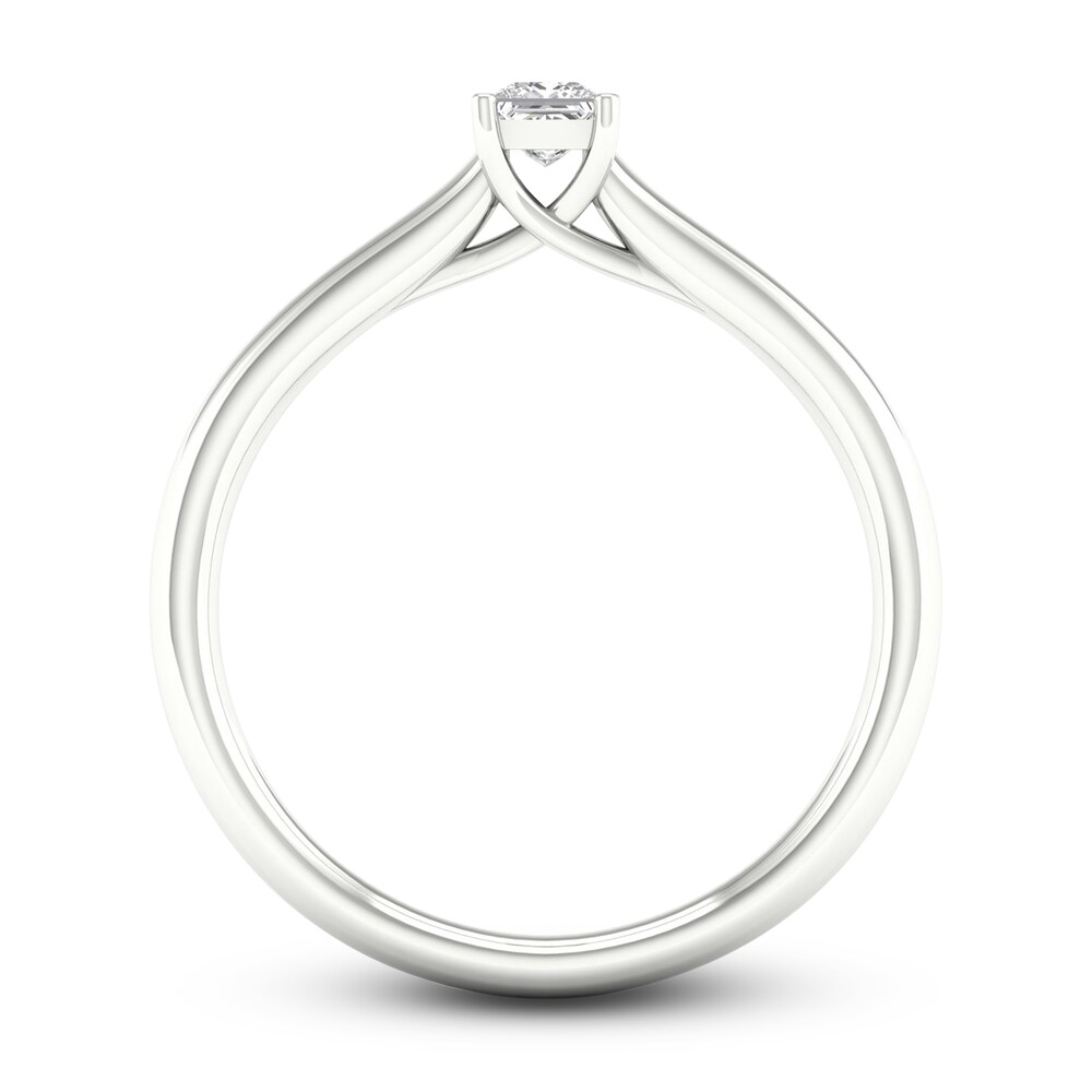 Diamond Solitaire Ring 1/6 ct tw Princess-cut 14K White Gold (SI2/I) VqO44Pp0 Diamond Solitaire Ring 1/6 ct tw Princess-cut 14K White Gold (SI2/I) VqO44Pp0