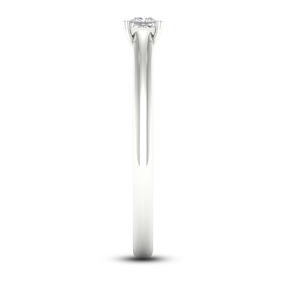 Diamond Solitaire Ring 1/6 ct tw Princess-cut 14K White Gold (SI2/I) VqO44Pp0 Diamond Solitaire Ring 1/6 ct tw Princess-cut 14K White Gold (SI2/I) VqO44Pp0