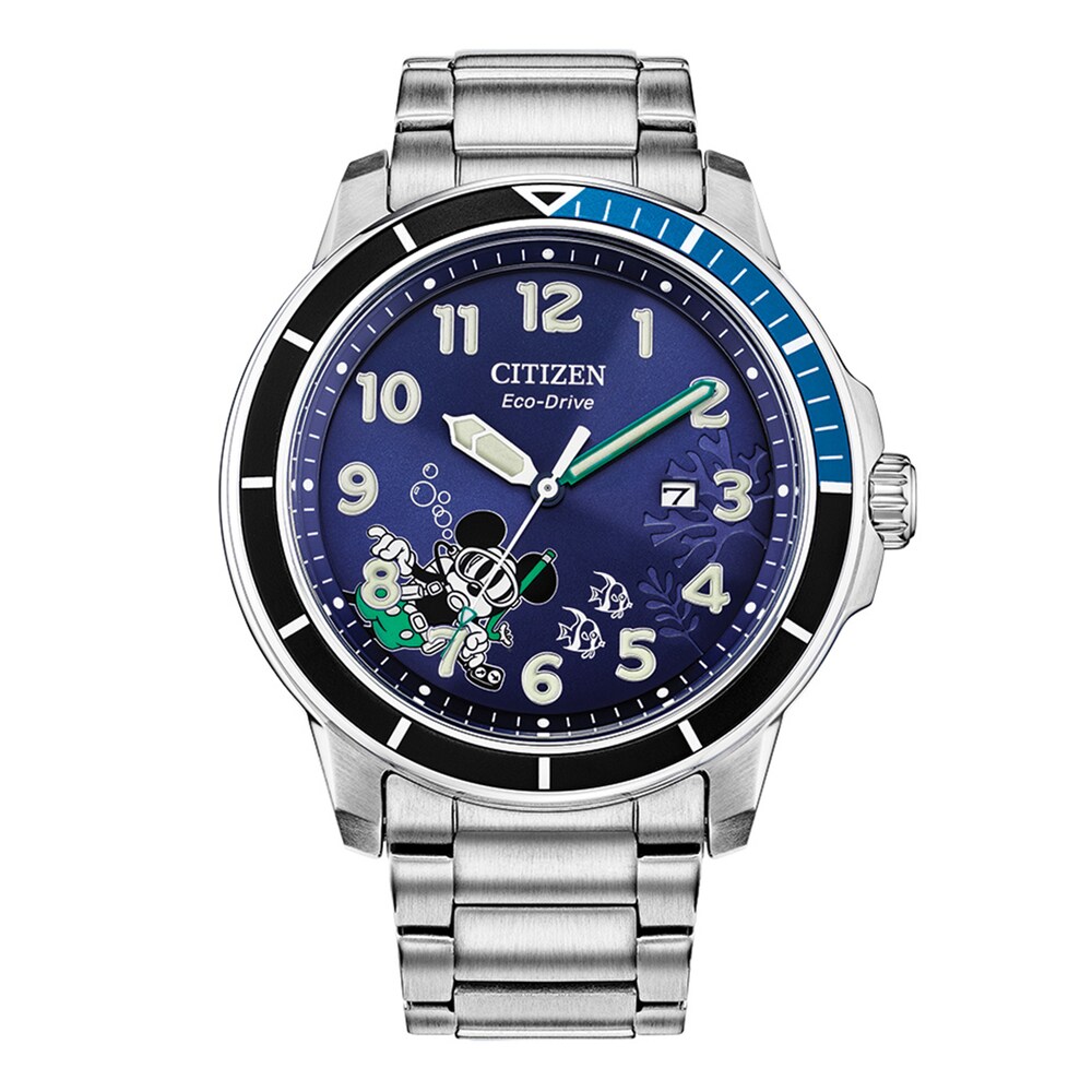Citizen Mickey Water Sport Men's Watch AW1529-81W WHFrR1aZ Citizen Mickey Water Sport Men's Watch AW1529-81W WHFrR1aZ