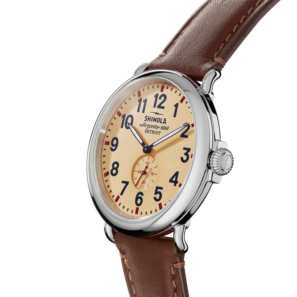 Shinola Runwell 47mm Men\'s Watch S0120250528 X3Mo8IVy