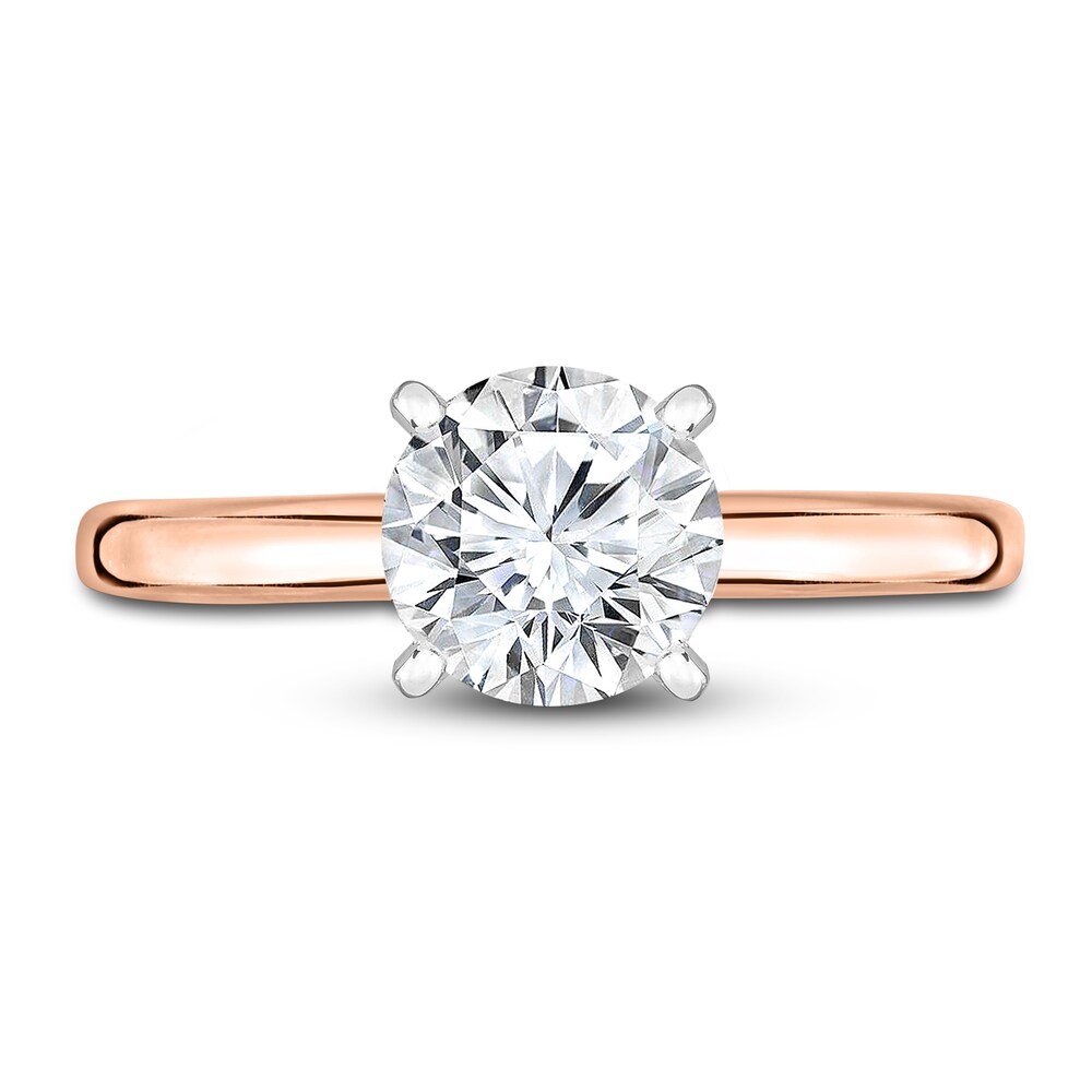 Diamond Solitaire Engagement Ring 3/4 ct tw Round 14K Rose Gold (I2/I) XWdWW7uQ Diamond Solitaire Engagement Ring 3/4 ct tw Round 14K Rose Gold (I2/I) XWdWW7uQ