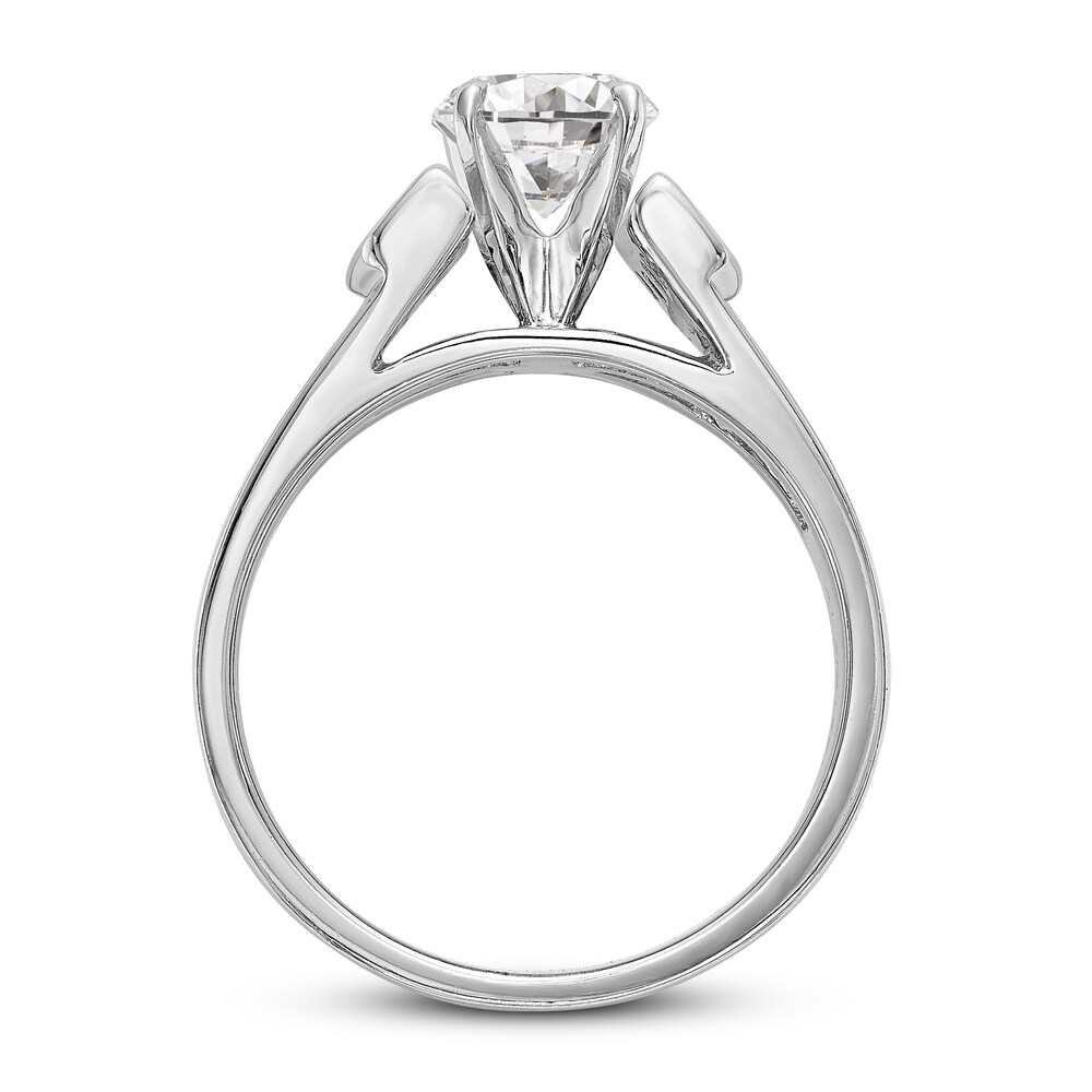 Diamond Engagement Ring 1-1/8 ct tw Round 14K White Gold XoT1ek0J Diamond Engagement Ring 1-1/8 ct tw Round 14K White Gold XoT1ek0J