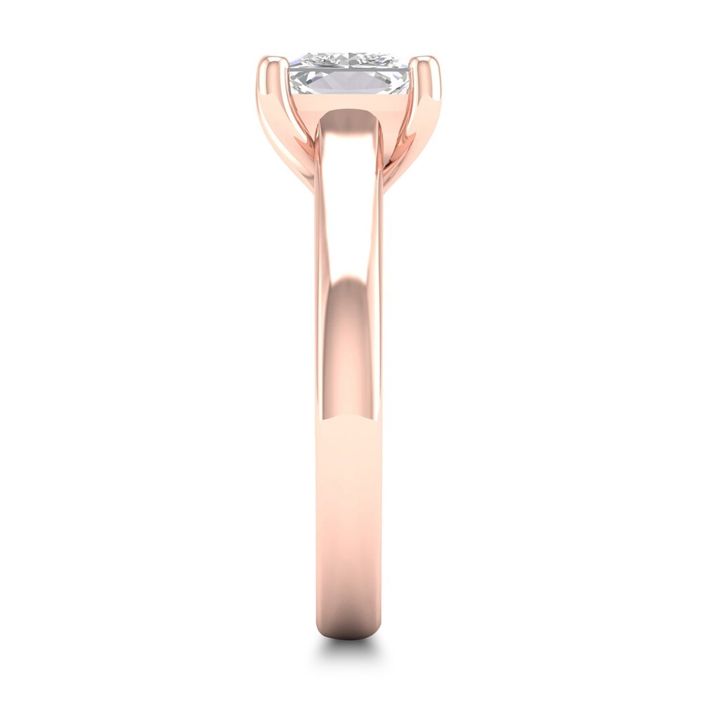 Diamond Solitaire Ring 2 ct tw Princess-cut 14K Rose Gold (SI2/I) Xx6M7Wwl Diamond Solitaire Ring 2 ct tw Princess-cut 14K Rose Gold (SI2/I) Xx6M7Wwl