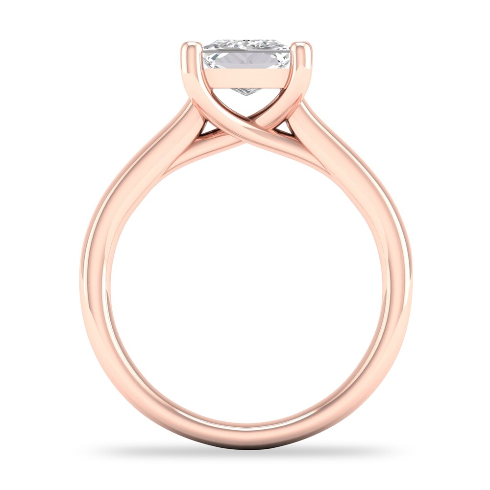 Diamond Solitaire Ring 2 ct tw Princess-cut 14K Rose Gold (SI2/I) Xx6M7Wwl Diamond Solitaire Ring 2 ct tw Princess-cut 14K Rose Gold (SI2/I) Xx6M7Wwl