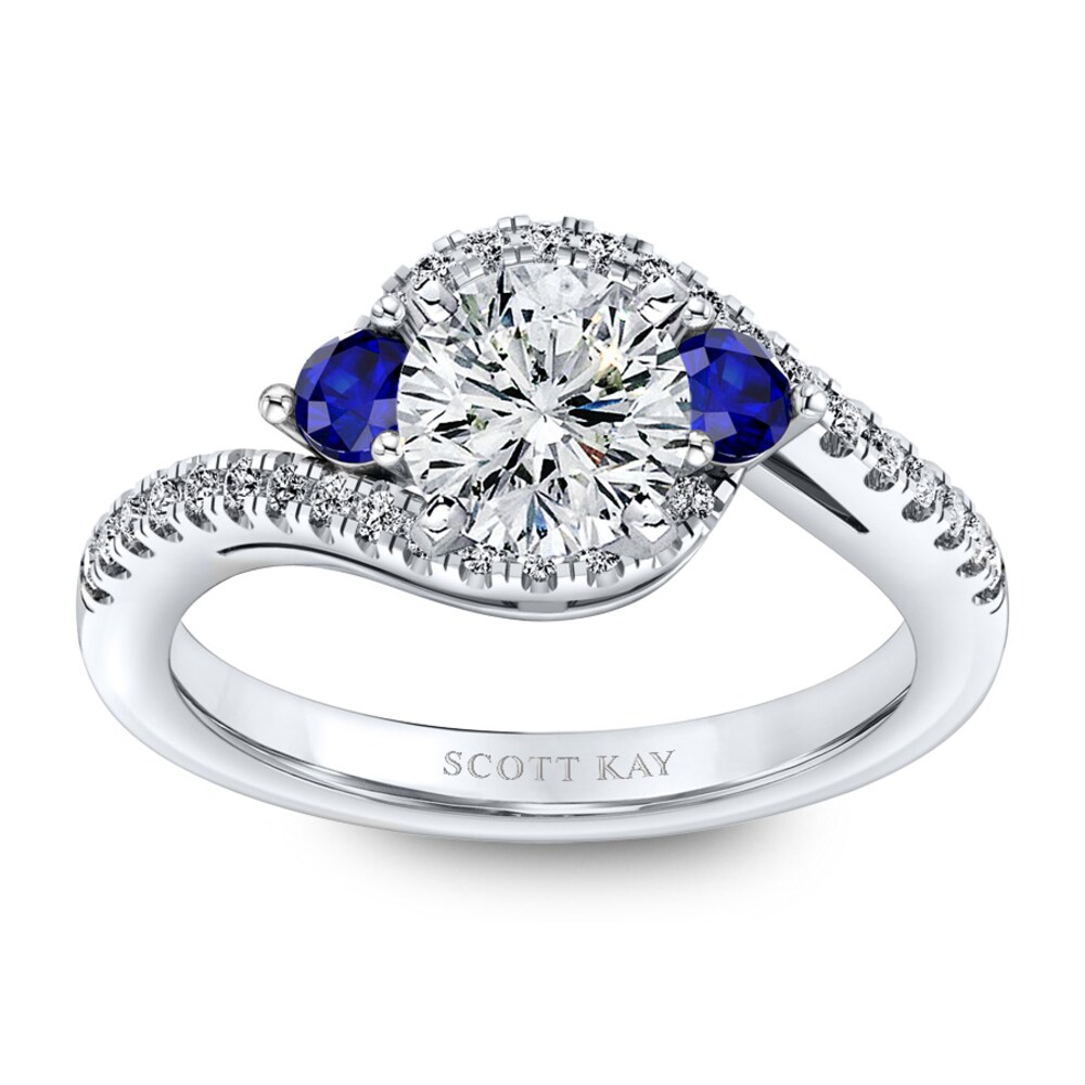 Scott Kay Diamond Ring Setting 1/5 ct tw 14K White Gold YGW5Kiqf Scott Kay Diamond Ring Setting 1/5 ct tw 14K White Gold YGW5Kiqf