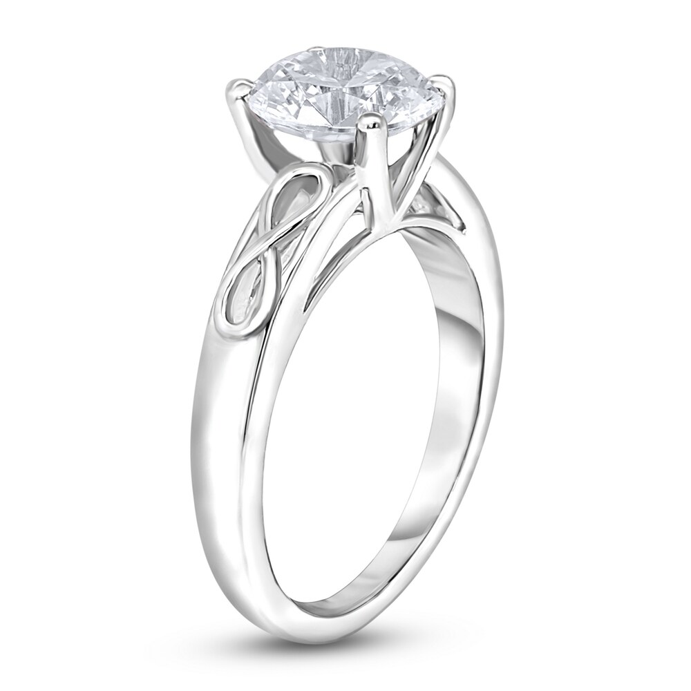 Diamond Solitaire Infinity Engagement Ring 2 ct tw Round 14K White Gold (I2/I) YsPUeV2d Diamond Solitaire Infinity Engagement Ring 2 ct tw Round 14K White Gold (I2/I) YsPUeV2d