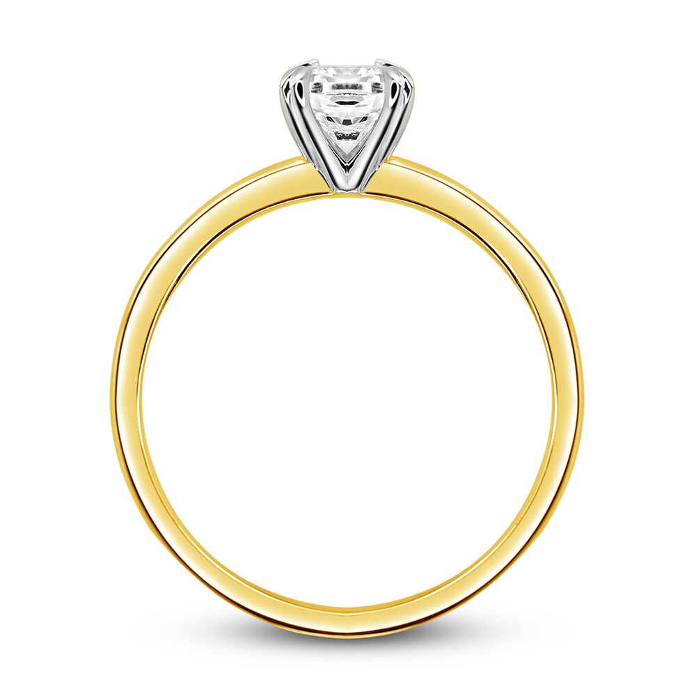 Diamond Solitaire Ring 1 ct tw Cushion 14K Yellow Gold (I2/I) aFnUAGO9 Diamond Solitaire Ring 1 ct tw Cushion 14K Yellow Gold (I2/I) aFnUAGO9