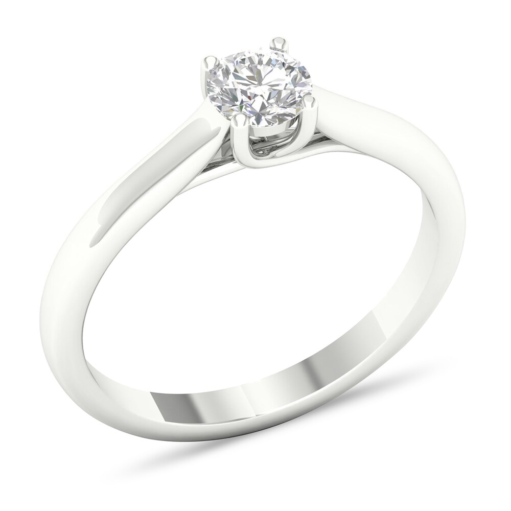Diamond Solitaire Ring 1/4 ct tw Round-cut Platinum (SI2/I) aaQVG4fl Diamond Solitaire Ring 1/4 ct tw Round-cut Platinum (SI2/I) aaQVG4fl