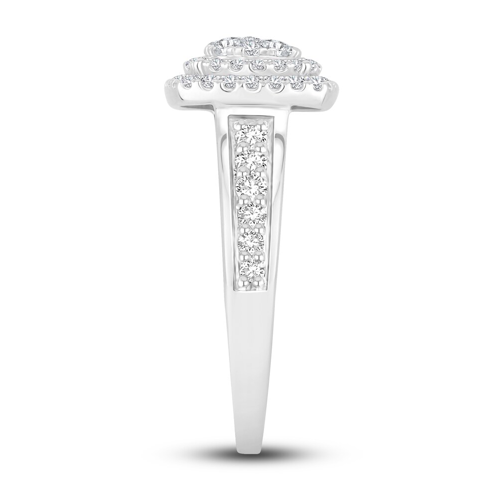 Diamond Engagement Ring 1 ct tw Round 14K White Gold acho8yWZ Diamond Engagement Ring 1 ct tw Round 14K White Gold acho8yWZ