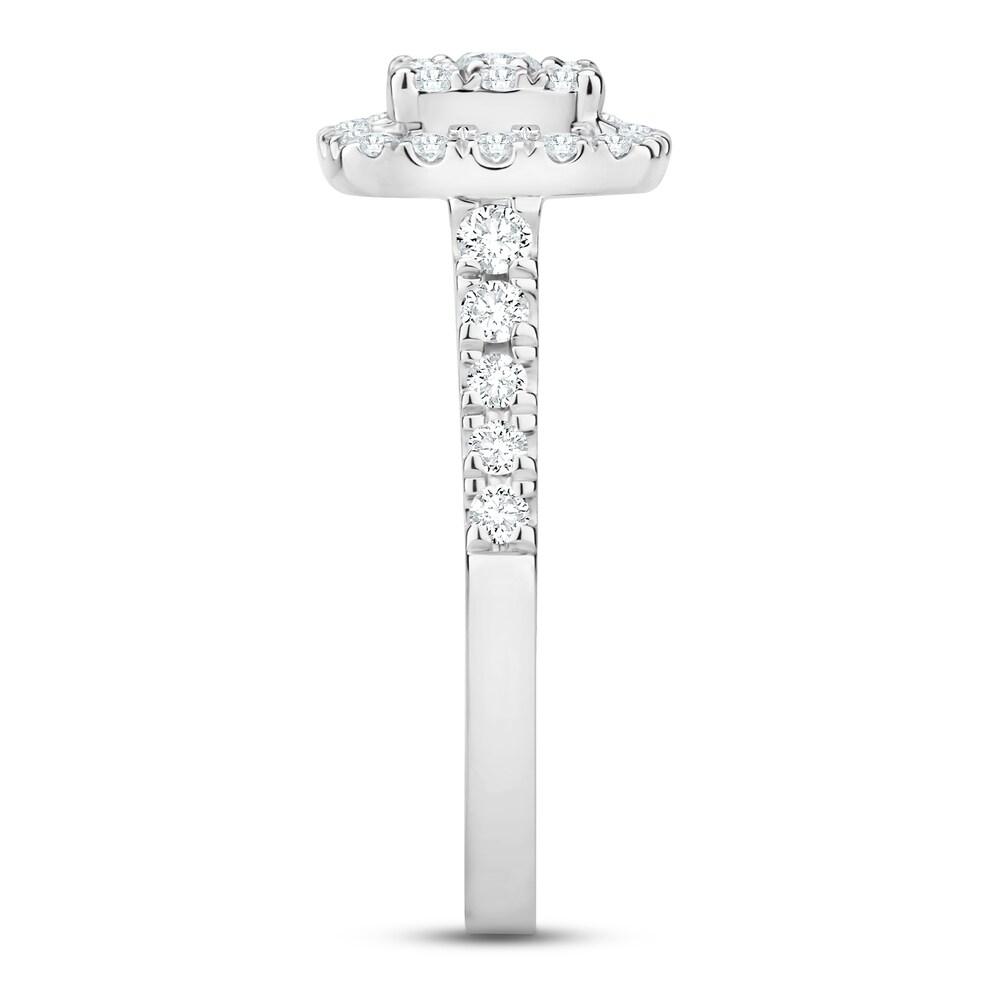 Diamond Engagement Ring 1 ct tw Round 14K White Gold avrVZOEz Diamond Engagement Ring 1 ct tw Round 14K White Gold avrVZOEz