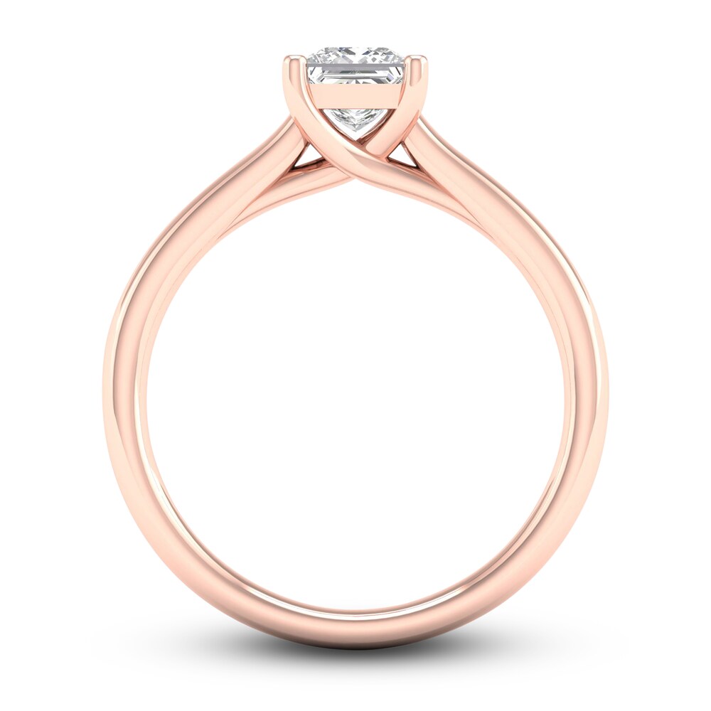 Diamond Solitaire Ring 3/4 ct tw Princess-cut 14K Rose Gold (SI2/I) ax1FDwGT Diamond Solitaire Ring 3/4 ct tw Princess-cut 14K Rose Gold (SI2/I) ax1FDwGT