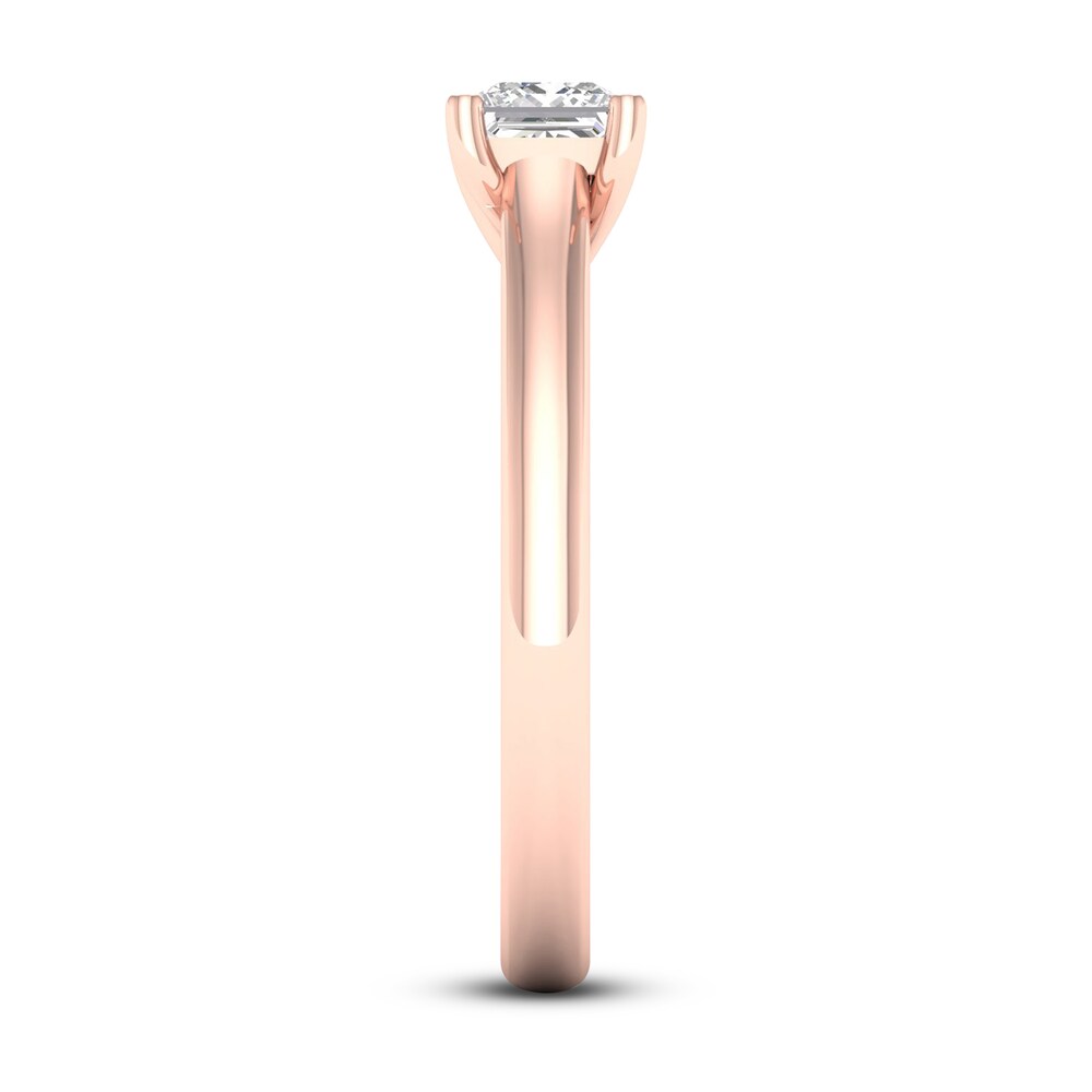 Diamond Solitaire Ring 3/4 ct tw Princess-cut 14K Rose Gold (SI2/I) ax1FDwGT Diamond Solitaire Ring 3/4 ct tw Princess-cut 14K Rose Gold (SI2/I) ax1FDwGT