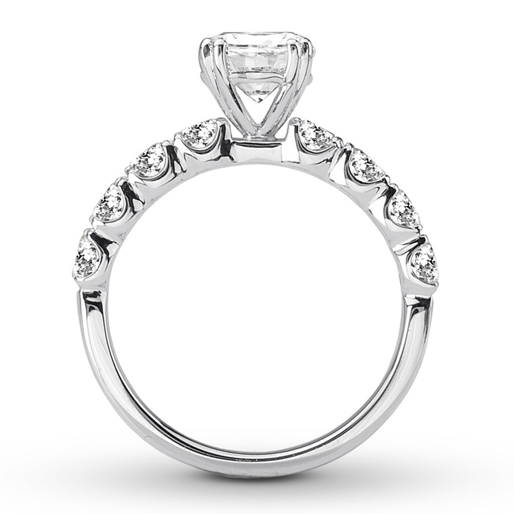 Diamond Ring Setting 3/4 carat tw Round 14K White Gold bjqgP25U Diamond Ring Setting 3/4 carat tw Round 14K White Gold bjqgP25U