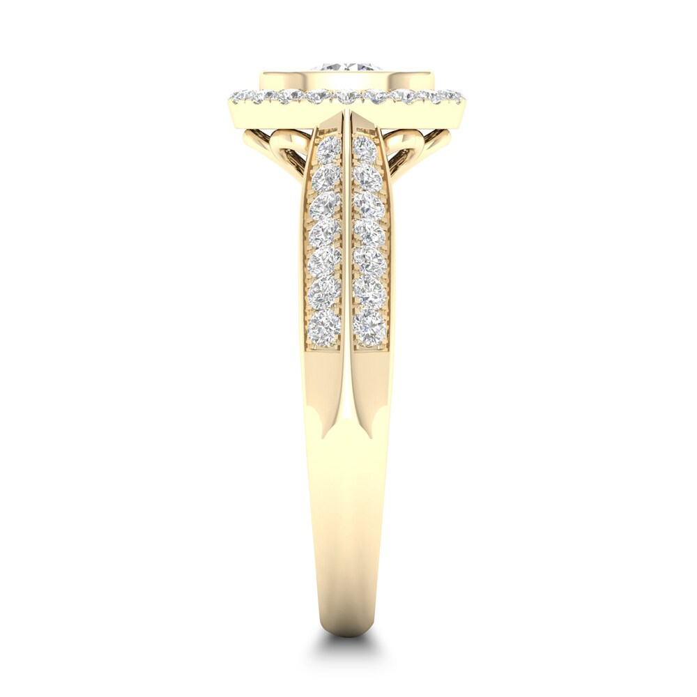 Diamond Ring 3/4 ct tw Round-cut 14K Yellow Gold boq3LOXs Diamond Ring 3/4 ct tw Round-cut 14K Yellow Gold boq3LOXs