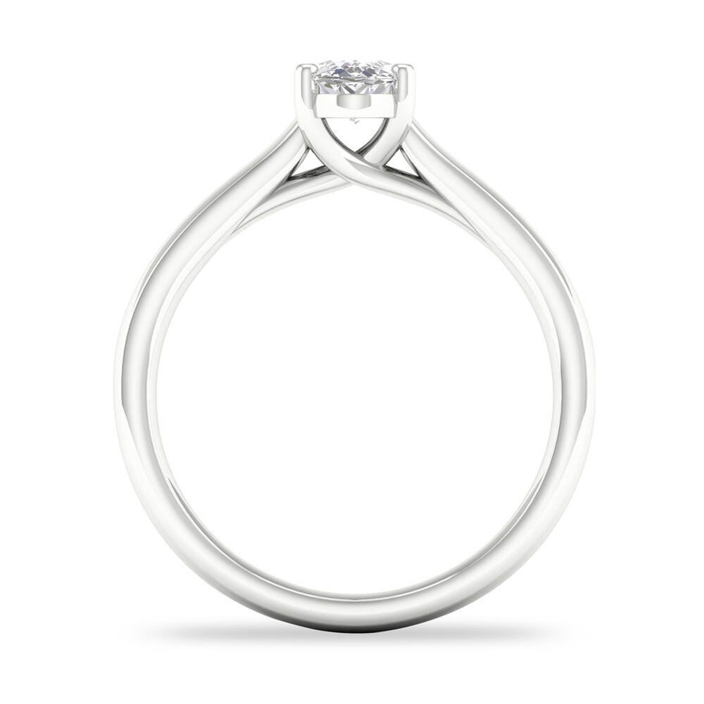 Diamond Solitaire Ring 3/4 ct tw Oval-cut 14K White Gold (SI2/I) c5oRWccE Diamond Solitaire Ring 3/4 ct tw Oval-cut 14K White Gold (SI2/I) c5oRWccE