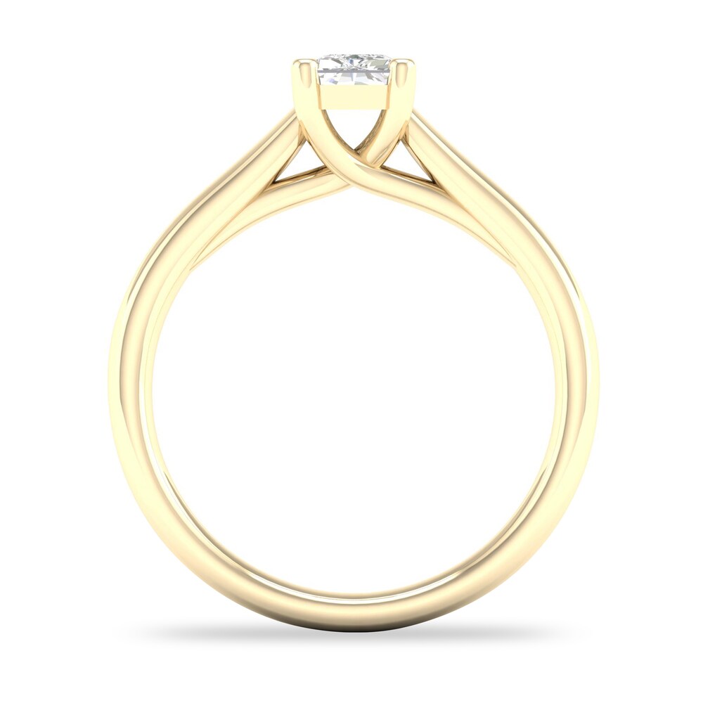 Diamond Solitaire Ring 3/4 ct tw Emerald-cut 14K Yellow Gold (SI2/I) cEkEhO0f Diamond Solitaire Ring 3/4 ct tw Emerald-cut 14K Yellow Gold (SI2/I) cEkEhO0f