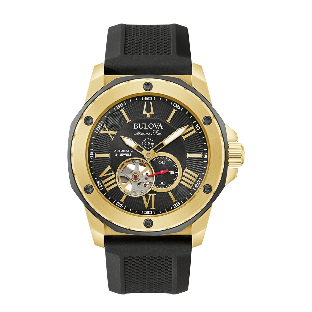 Bulova Marine Star Automatic Men's Watch 98A272 d9tiZgWg Bulova Marine Star Automatic Men's Watch 98A272 d9tiZgWg