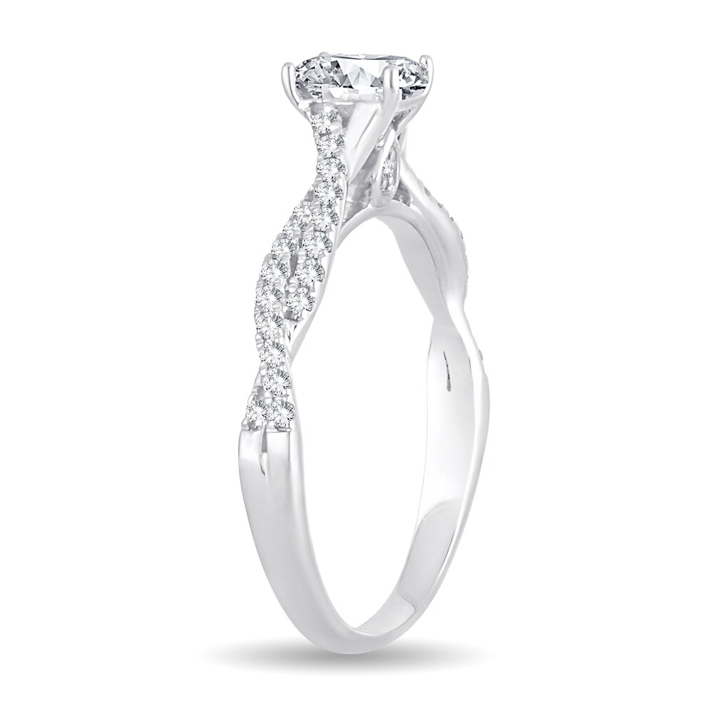 Diamond Ring 3/4 ct tw Round 14K White Gold dZU3mUZr Diamond Ring 3/4 ct tw Round 14K White Gold dZU3mUZr