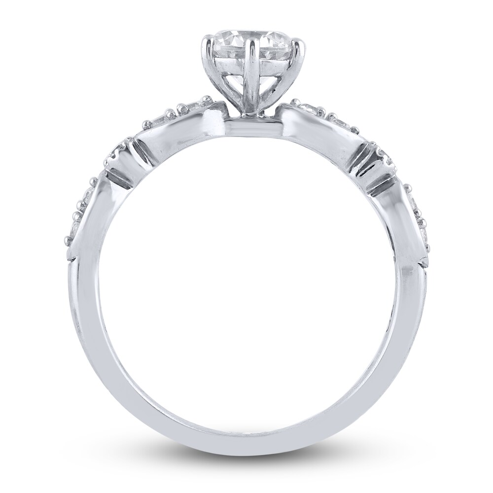 Diamond Engagement Ring 7/8 ct tw Round 14K White Gold dcphIXOR Diamond Engagement Ring 7/8 ct tw Round 14K White Gold dcphIXOR