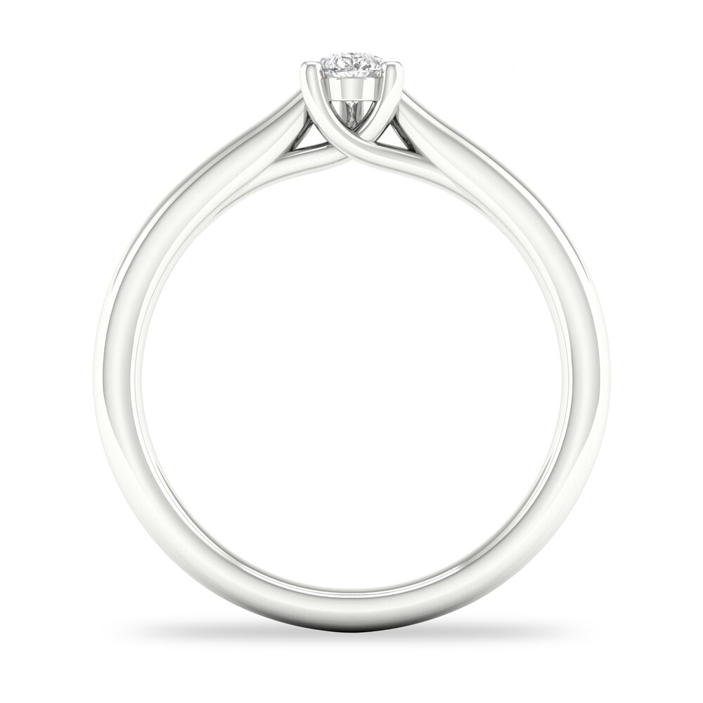 Diamond Solitaire Ring 1/4 ct tw Pear-shaped 14K White Gold (SI2/I) ddBUPoWH Diamond Solitaire Ring 1/4 ct tw Pear-shaped 14K White Gold (SI2/I) ddBUPoWH