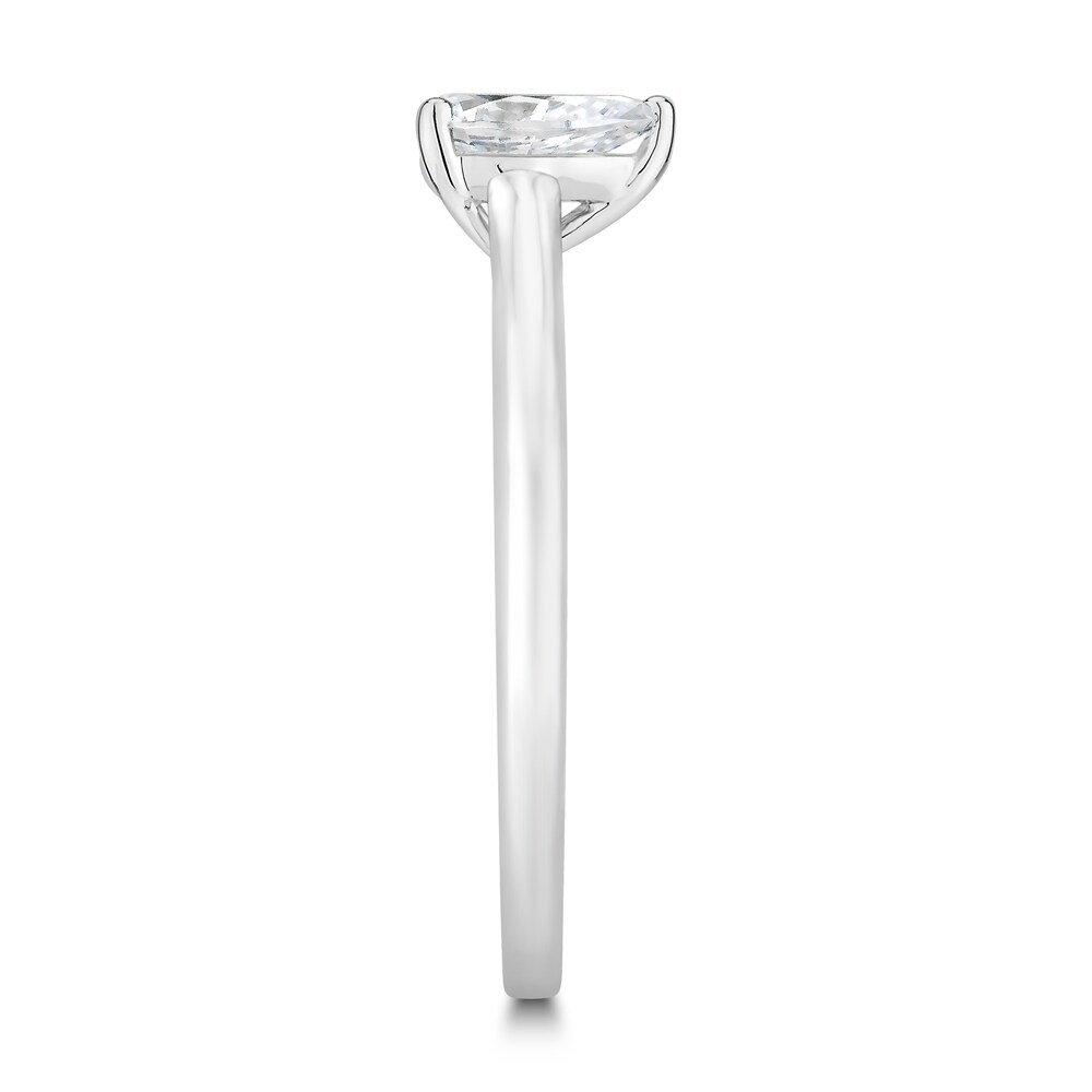Diamond Solitaire Engagement Ring 1/2 ct tw Pear-shaped 14K White Gold (I2/I) e7kEdtYM Diamond Solitaire Engagement Ring 1/2 ct tw Pear-shaped 14K White Gold (I2/I) e7kEdtYM