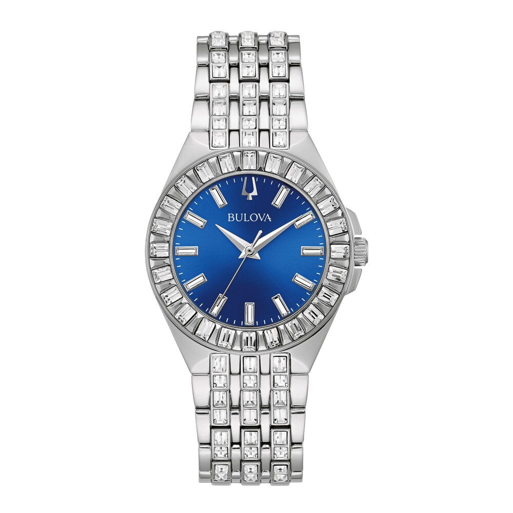 Bulova Crystal Women's Watch 96L290 eAXmNS8H Bulova Crystal Women's Watch 96L290 eAXmNS8H