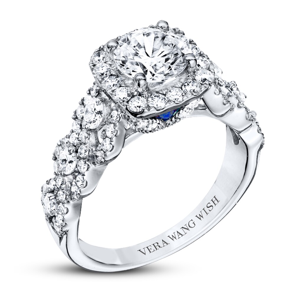 Vera Wang WISH 2 ct tw Diamond Engagement Ring 14K White Gold Ring eCE9yVnm Vera Wang WISH 2 ct tw Diamond Engagement Ring 14K White Gold Ring eCE9yVnm
