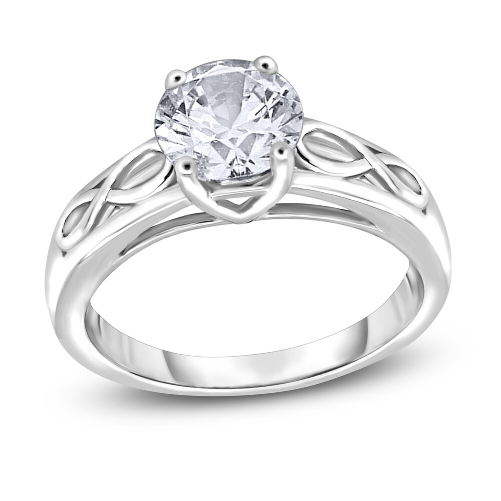 Diamond Solitaire Infinity Engagement Ring 1/4 ct tw Round 14K White Gold (I2/I) eWkC9Vxd Diamond Solitaire Infinity Engagement Ring 1/4 ct tw Round 14K White Gold (I2/I) eWkC9Vxd