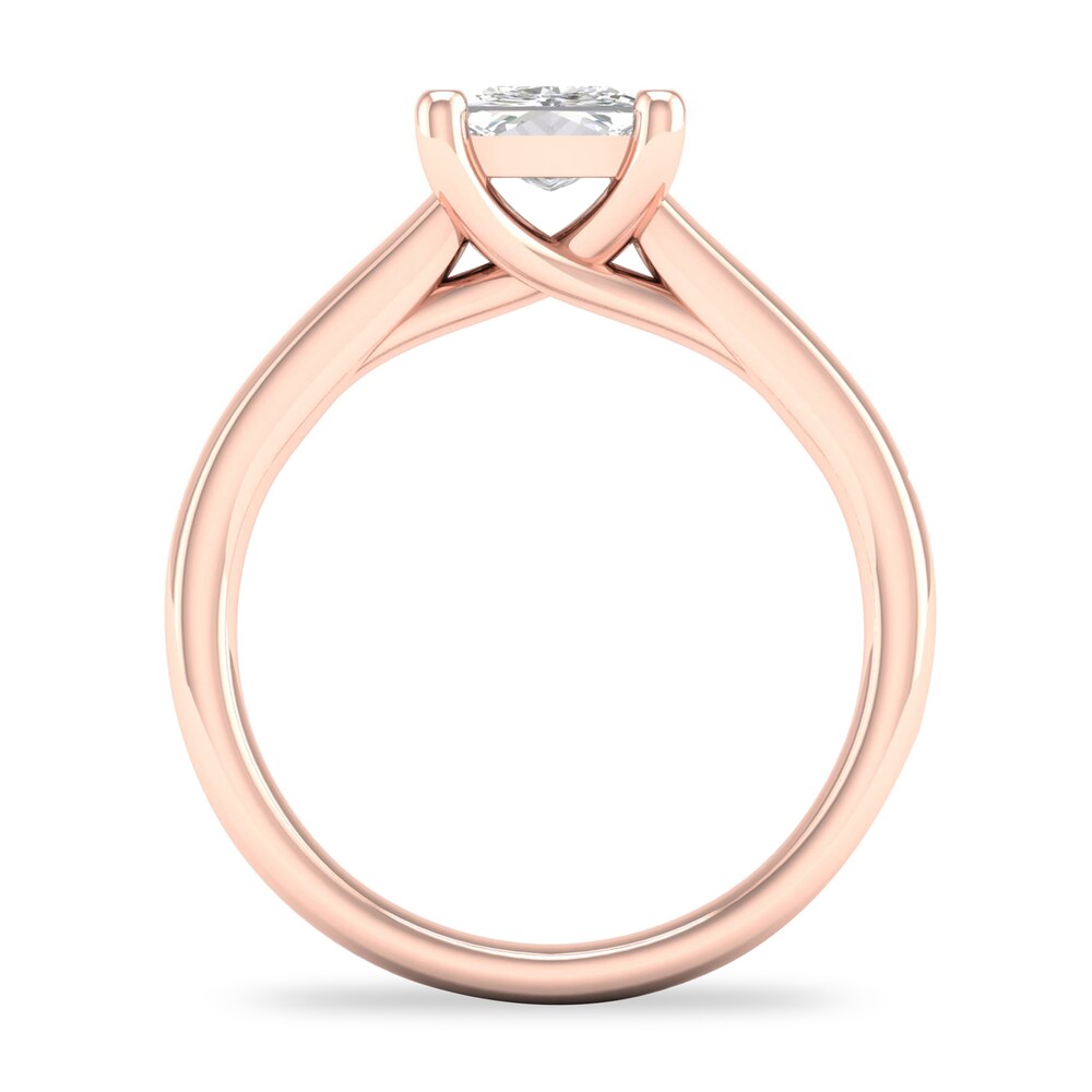 Diamond Solitaire Ring 1-1/4 ct tw Princess-cut 14K Rose Gold (I1/I) eiMmxJcx Diamond Solitaire Ring 1-1/4 ct tw Princess-cut 14K Rose Gold (I1/I) eiMmxJcx