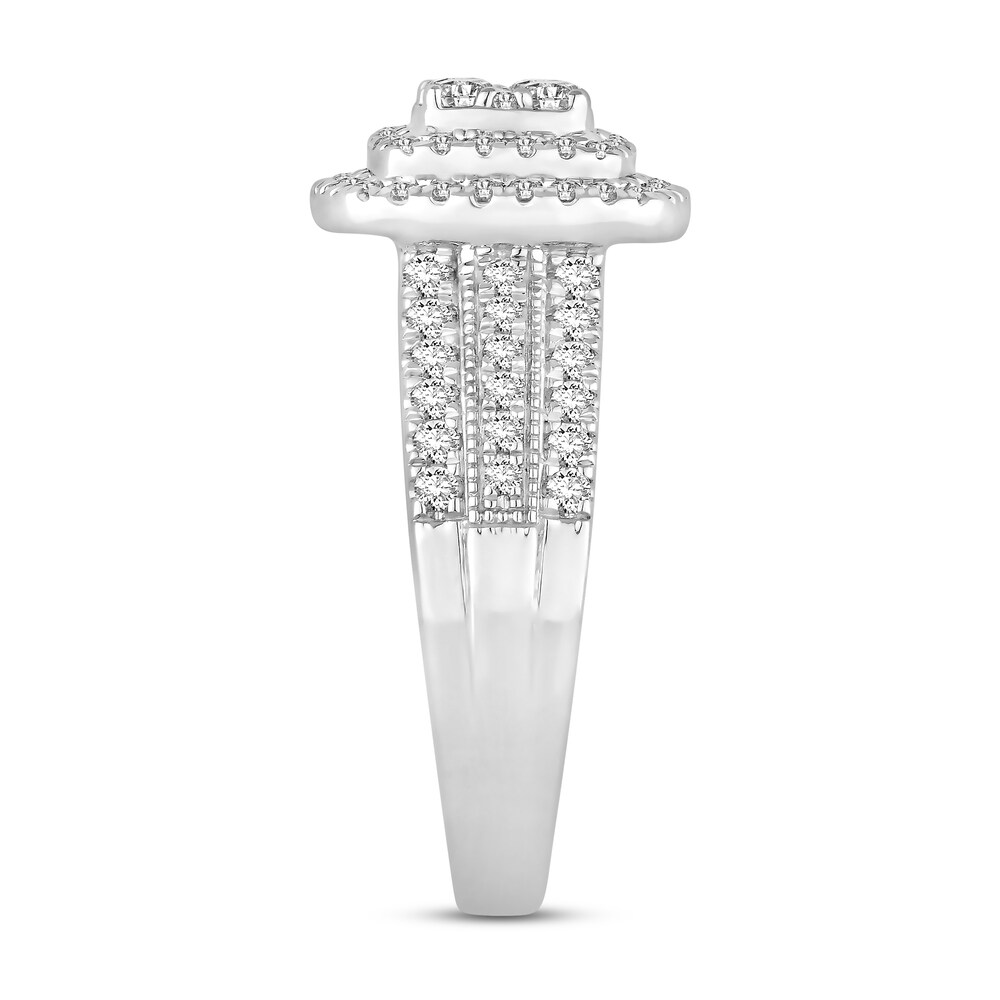 Diamond Ring 1 ct tw Round 14K White Gold fxgRfj5T Diamond Ring 1 ct tw Round 14K White Gold fxgRfj5T