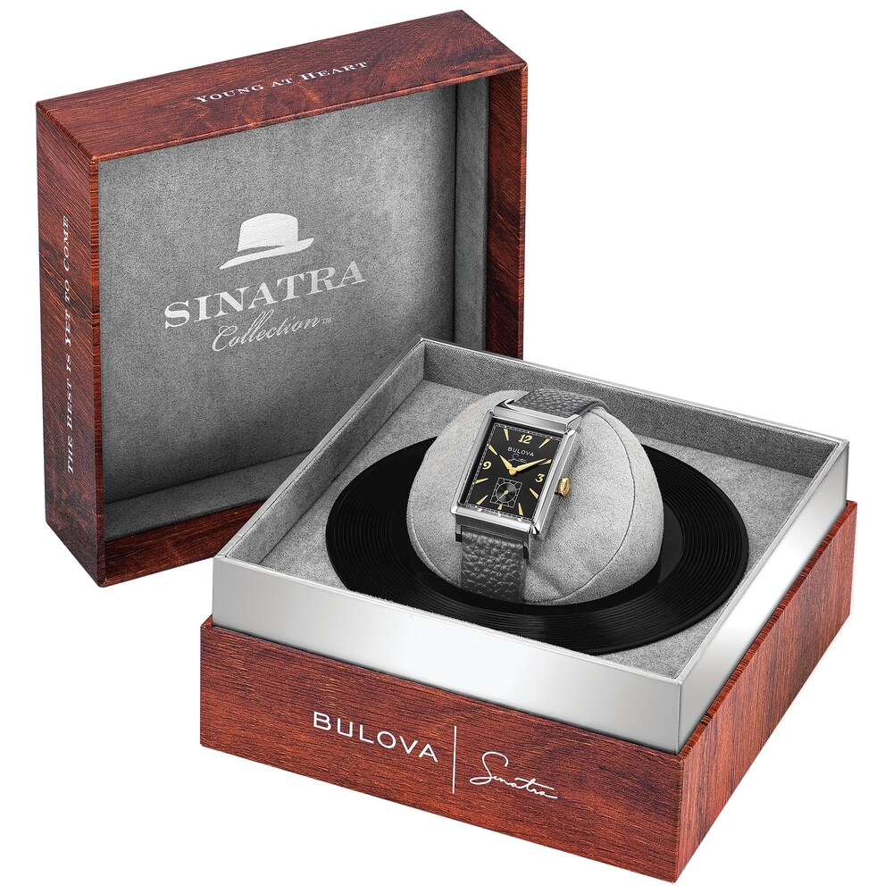 Bulova Frank Sinatra My Way Men\'s Watch 98A261 fy3njzv7