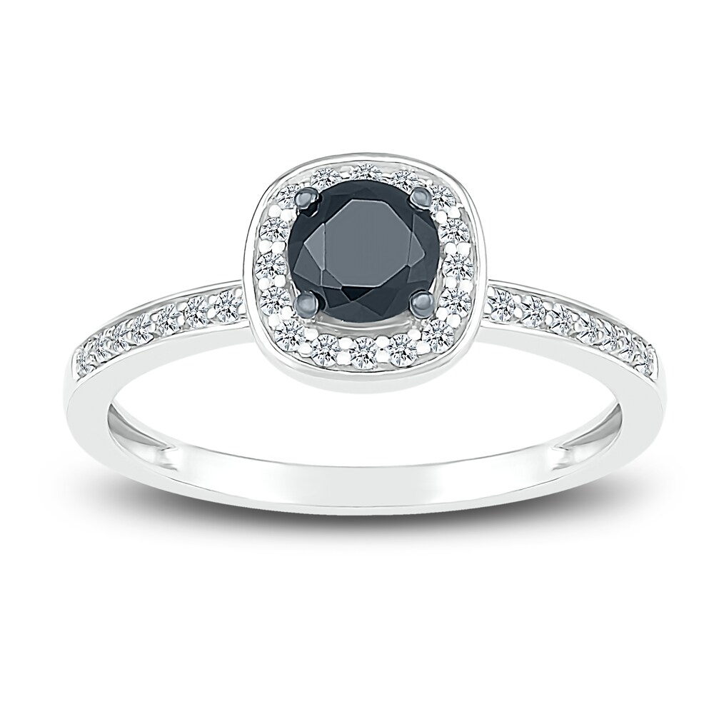 Black Diamond Bridal Set 5/8 ct tw Round 10K White Gold hDQyX8uk Black Diamond Bridal Set 5/8 ct tw Round 10K White Gold hDQyX8uk