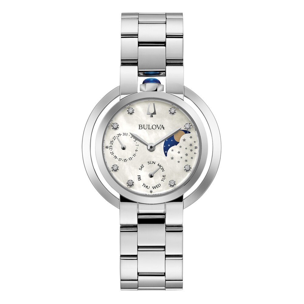 Bulova Rubaiyat Moon Dial Women's Watch 96P213 hJDQVsA1 Bulova Rubaiyat Moon Dial Women's Watch 96P213 hJDQVsA1