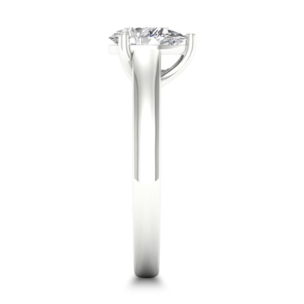 Diamond Solitaire Ring 3/4 ct tw Pear-shaped Platinum (SI2/I) hKGzXDks