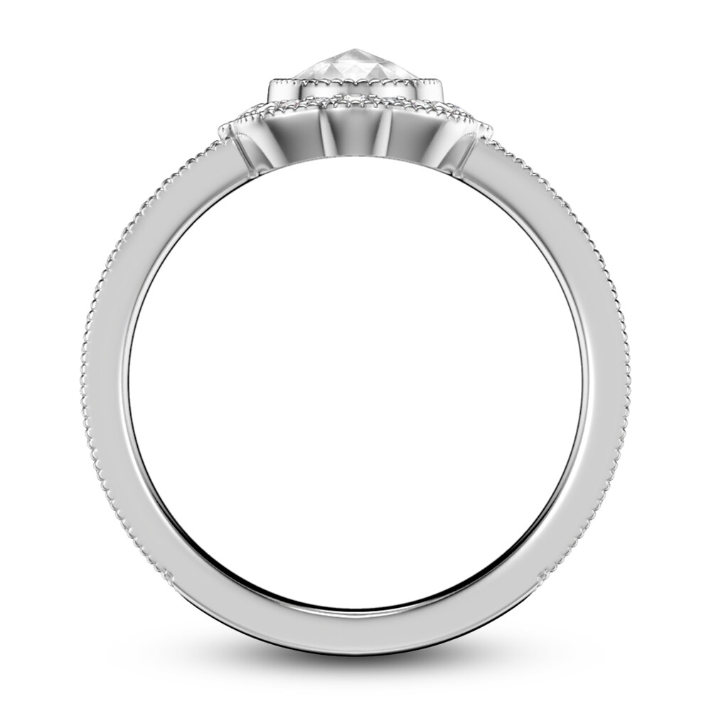 ArtCarved Diamond Engagement Ring 1 ct tw Round/Rose 14K White Gold iT2PkVb1 ArtCarved Diamond Engagement Ring 1 ct tw Round/Rose 14K White Gold iT2PkVb1