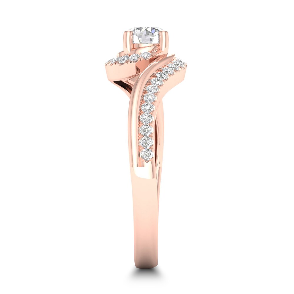 Diamond Ring 1/2 ct tw Round-cut 14K Rose Gold isuqvgSN Diamond Ring 1/2 ct tw Round-cut 14K Rose Gold isuqvgSN